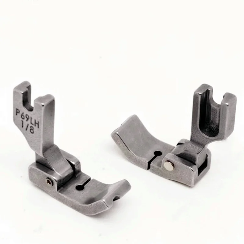 Description Picture 5 of itemP69LH P69RH Industrial Sewing Machine Accessories Flat Lathe Foot Grooved Thread Single Needle Presser Foot