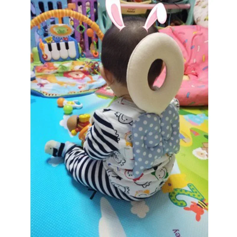 Baby Head Protection Pillow Cute Angel Wing Cotton Anti Crash Toddler Care Headrest Infant Walk Fall Down Nursing