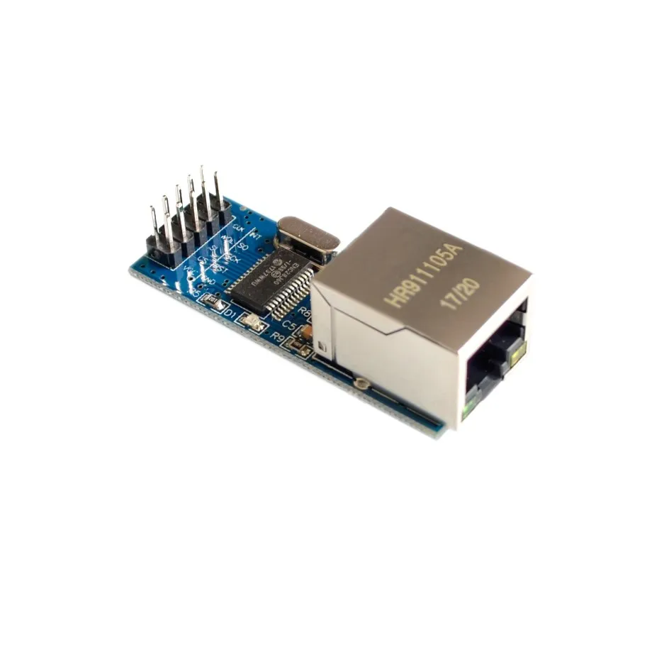 Module De Carte Réseau Ethernet LAN ENC28J60 25 MHz Crystal AVR 51 LPC STM32 3,3 V Pour Arduino