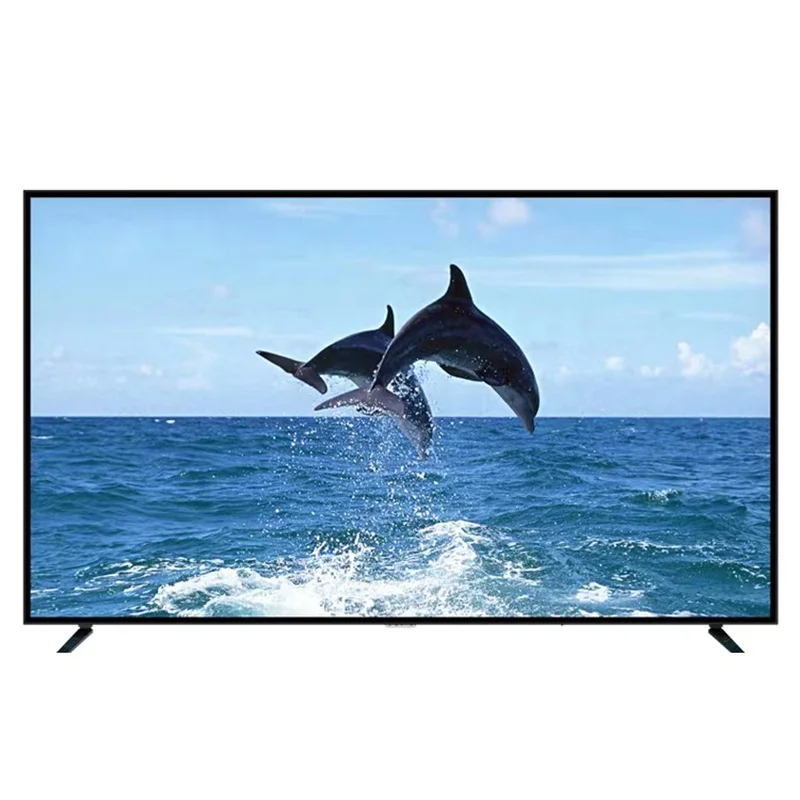 AMV 58 White Flat Screen Inch Smart Tv Television