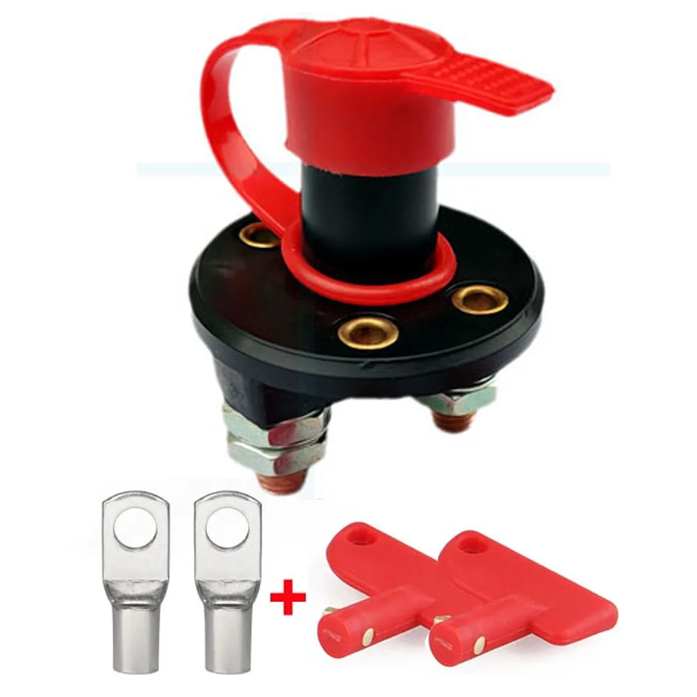 Auto Carro Modificar Isolador Disconector Interruptor de Energia Rotativo Caminhão Marinha Bateria Principal Cortar Interruptor de Matança para Atv Barco 12v 300a