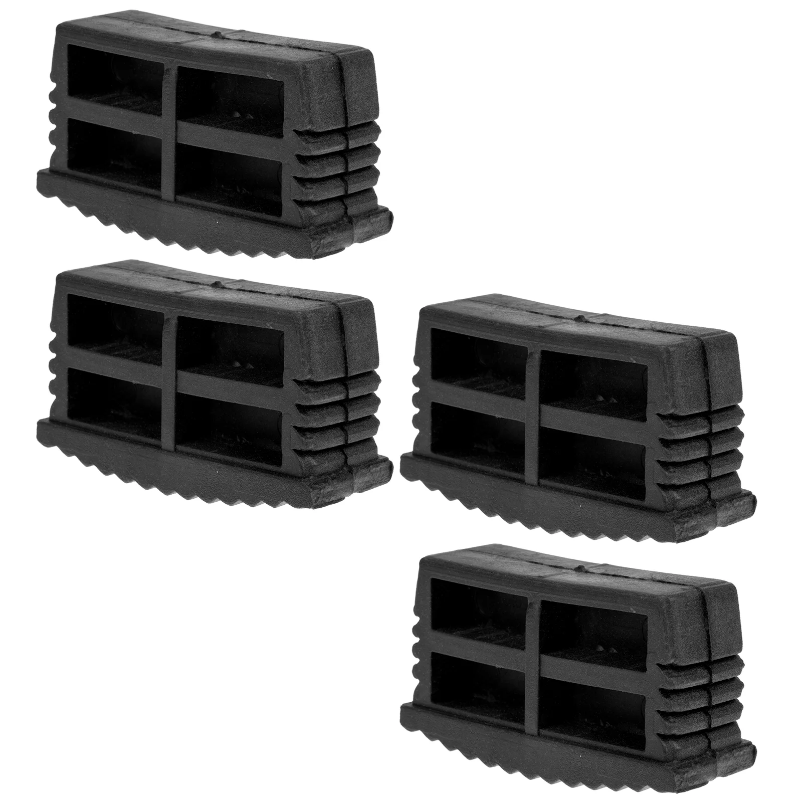 4 Pcs Protection Pad Telescopic Ladder Foot Cover Ladders for Home Chair Pads Accessories Rubber Non-slip Feet
