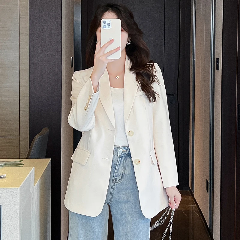 

UNXX Real Shot High-end Feeling Small Suit Coat Women New Early Spring Autumn This Year’s Popular Petite Autumn Suit Temperament