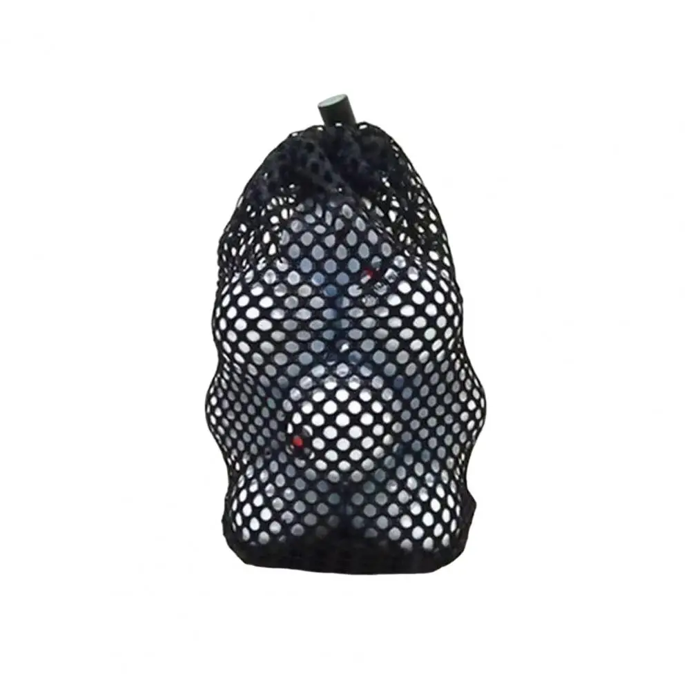 

Practical Golf Ball Bag Lightweight Golf Carrier Bag Eco-friendly Drawstring Closure Golf Ball Bag Strong Load-bearing