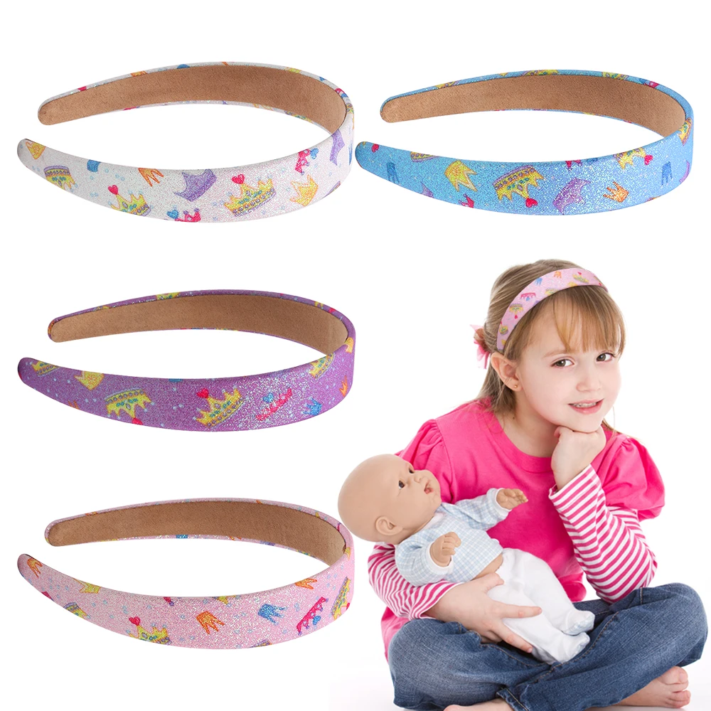 

Hot Sell Fashion Women Solid Headband Four Types Bezel for Hair Stain Hair Bands Hair Hoop Girls Simple Headbands Accessories