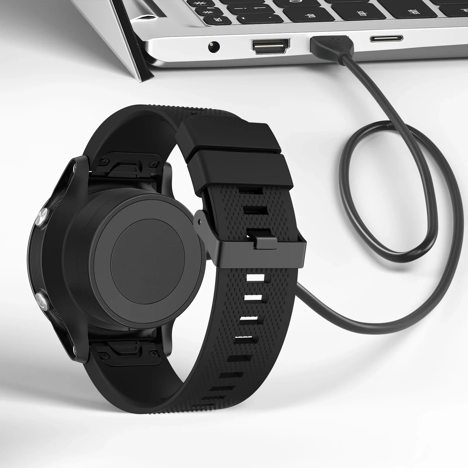 Versatile Magnetic Smartwatch Charger Cable