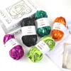 D&D 100M/roll Metallic T-Shirt Yarn Fabric Cloth Knitting Yarn for Hand DIY Bag Blanket Cushion Crocheting Projects 3