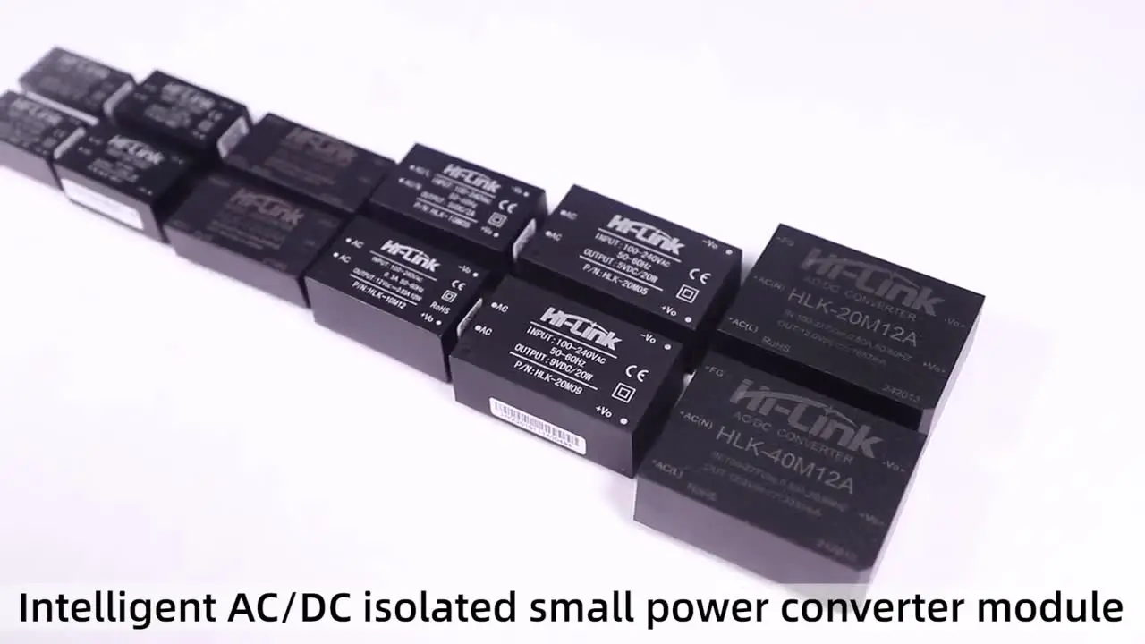 HLK-20M05 Alimentatore Switching AC-DC – 220V A 5V 20W, Modulo Step-Down Ultrasottile Per Casa Intelligente - 2