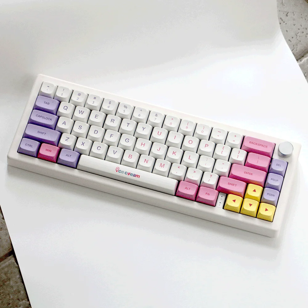 For GMK67 GMK87 Keycaps XDA PBT Key Cap Mechanical Game Wireless USB Keyboard Accessories Suitable for MX Switch Keycap