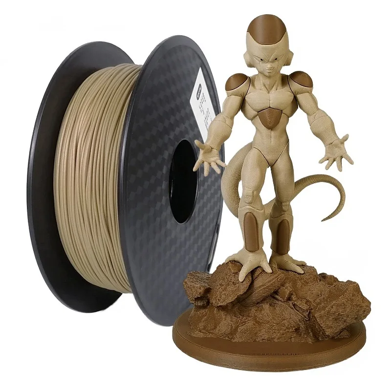 3D Printer Filament Wood PLA 1.75mm Wood Filament 1KG 3D Printing Materials 250G Plastic Filament Wooden Filamento - 2