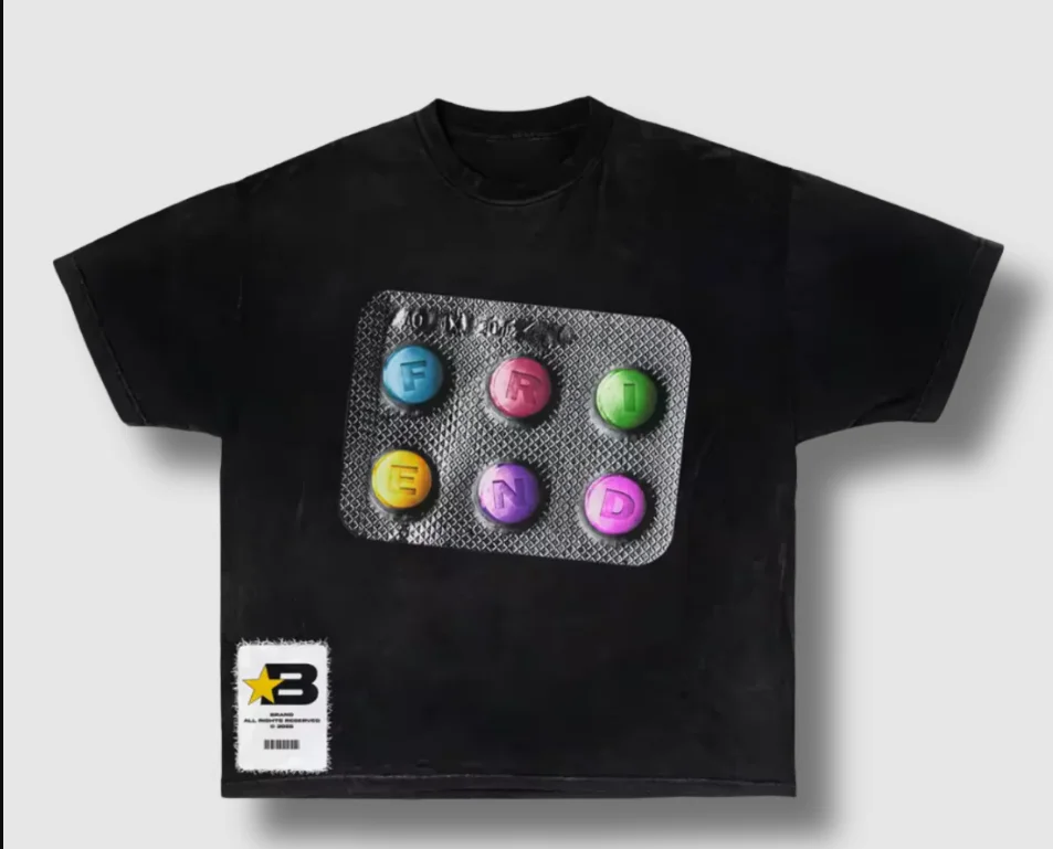 Frühling Sommer Neuheiten Neues Herren-T-Shirt „I'm A Real Artist“ Grafik-T-Shirt Kurzärmeliges schwarzes Hemd Retro-Mode Unisex-Oberteil