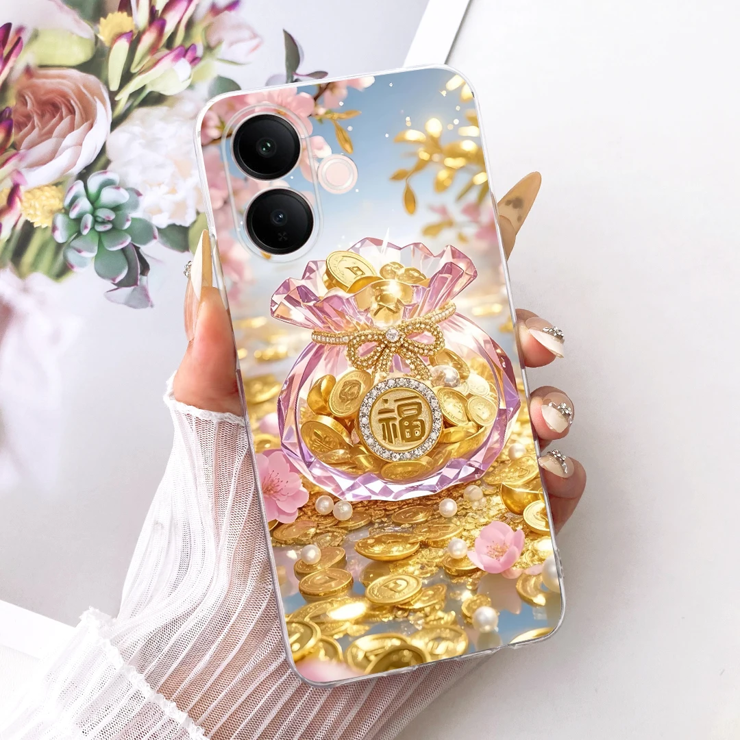 Stylish Painted Soft Slim Phone Case - Fashionable Protective Back Cover