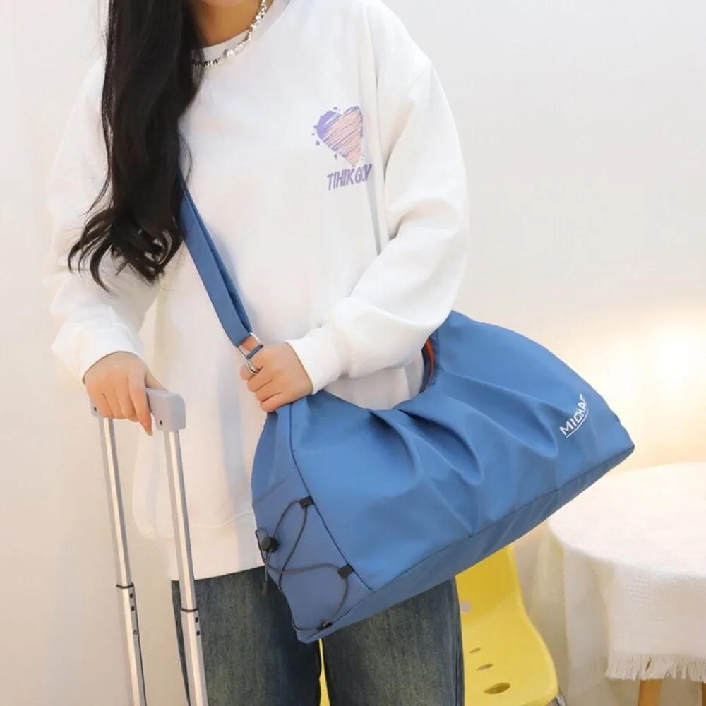 다기능 스포츠 체육관 핸드백, 간편한 대용량 요가 가방, 건식 습식 분리, 내마모성 피트니스 가방