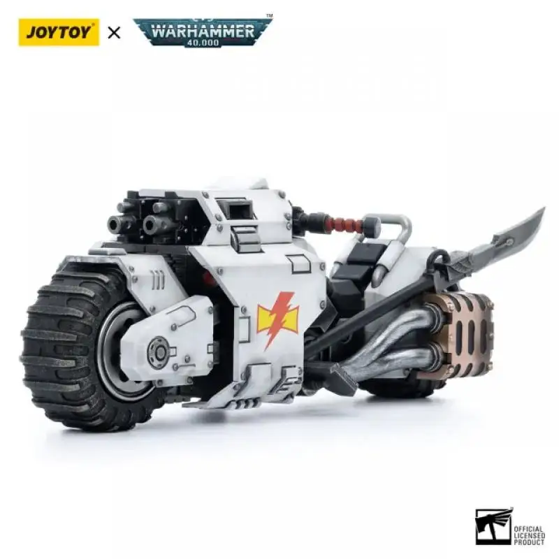 

[In Stock] Joytoy Warhammer 40K White Scars Raider-Pattern Combat Bike Action Figure Free Shipping Model Toy Anime Collecting