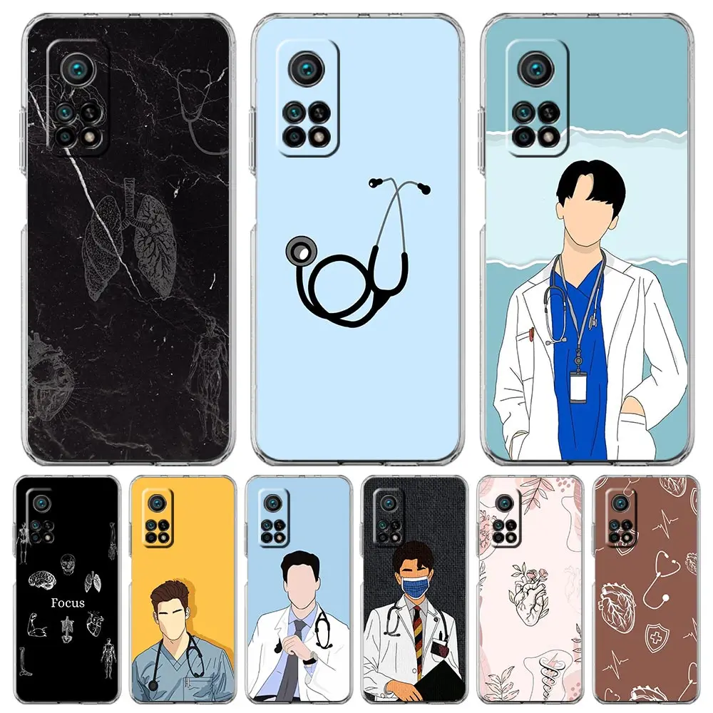 Doctor and Nurse-Themed Medical Phone Case Cover