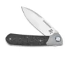 Sitivien ST995 Folding Pocket Knife M390 Steel Blade Titanium Carbon Fiber Handle EDC Tool Knifes for Camping Work Collection 4