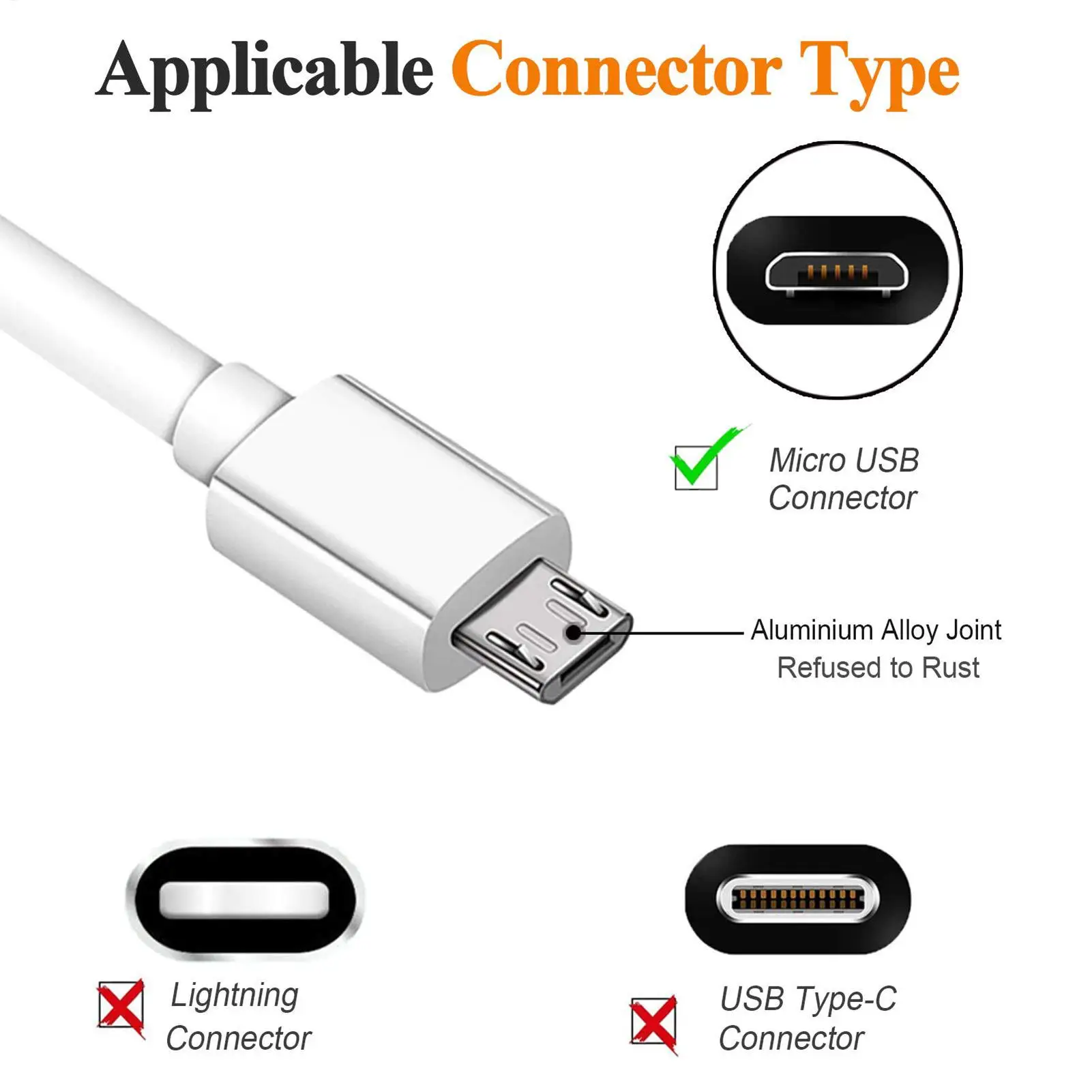 고속 충전 데이터 USB 충전 케이블 타입 B 480Mbps USB 2.0 3A 코드 스마트폰 디지털 기기 가정용
