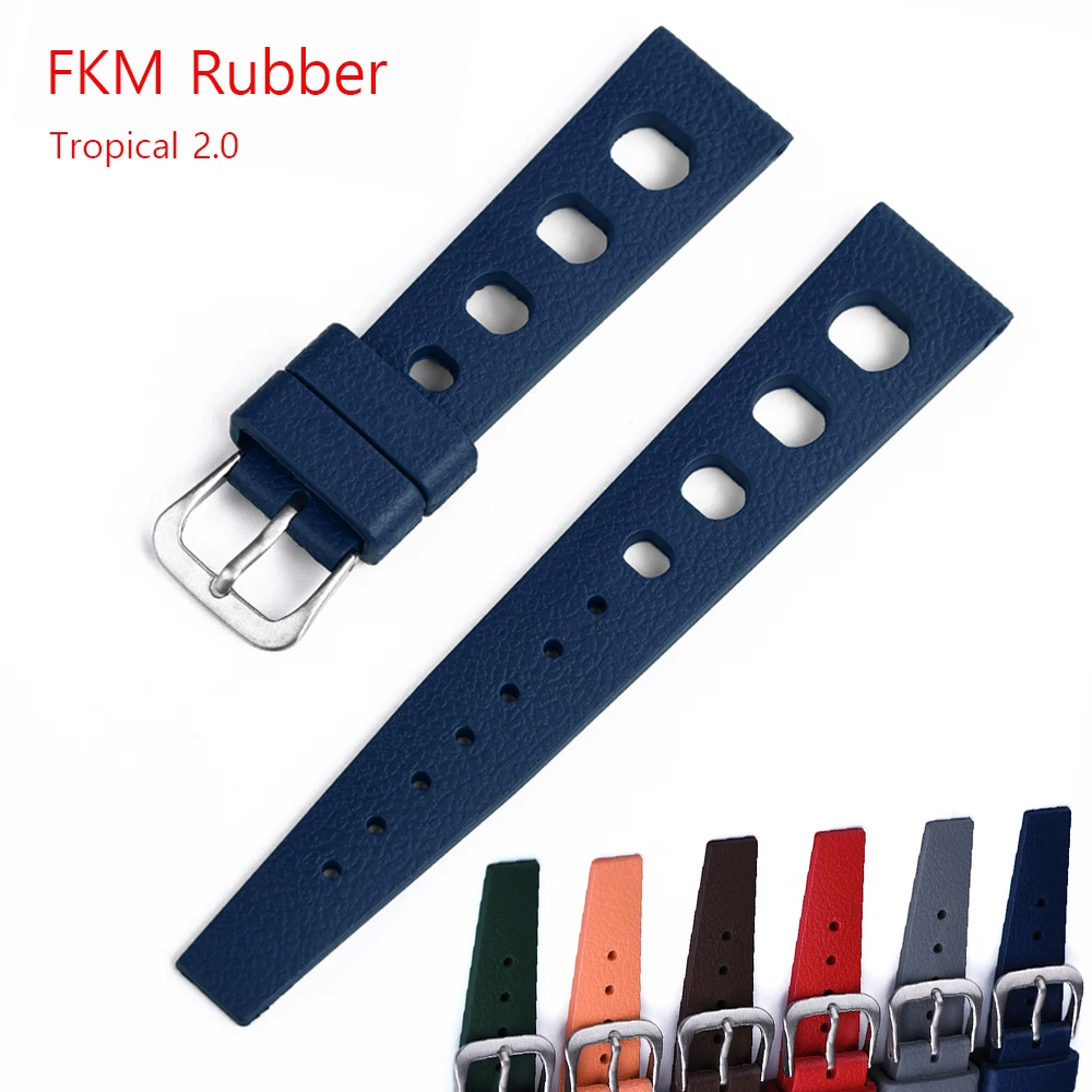 Citizen Style|20mm Tropic Fkm Rubber Watch Strap - Quick