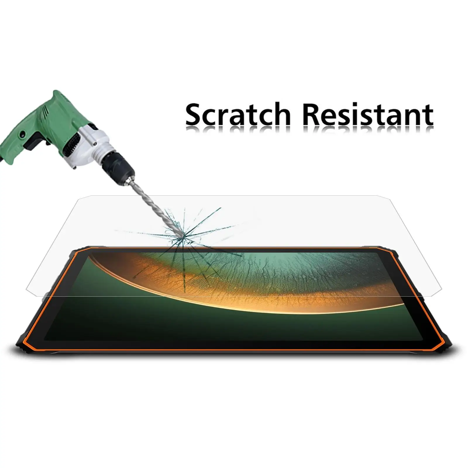 For Blackview Active 10 Pro 9H 0.3mm Explosion-proof Tempered Glass Film Screen Protector