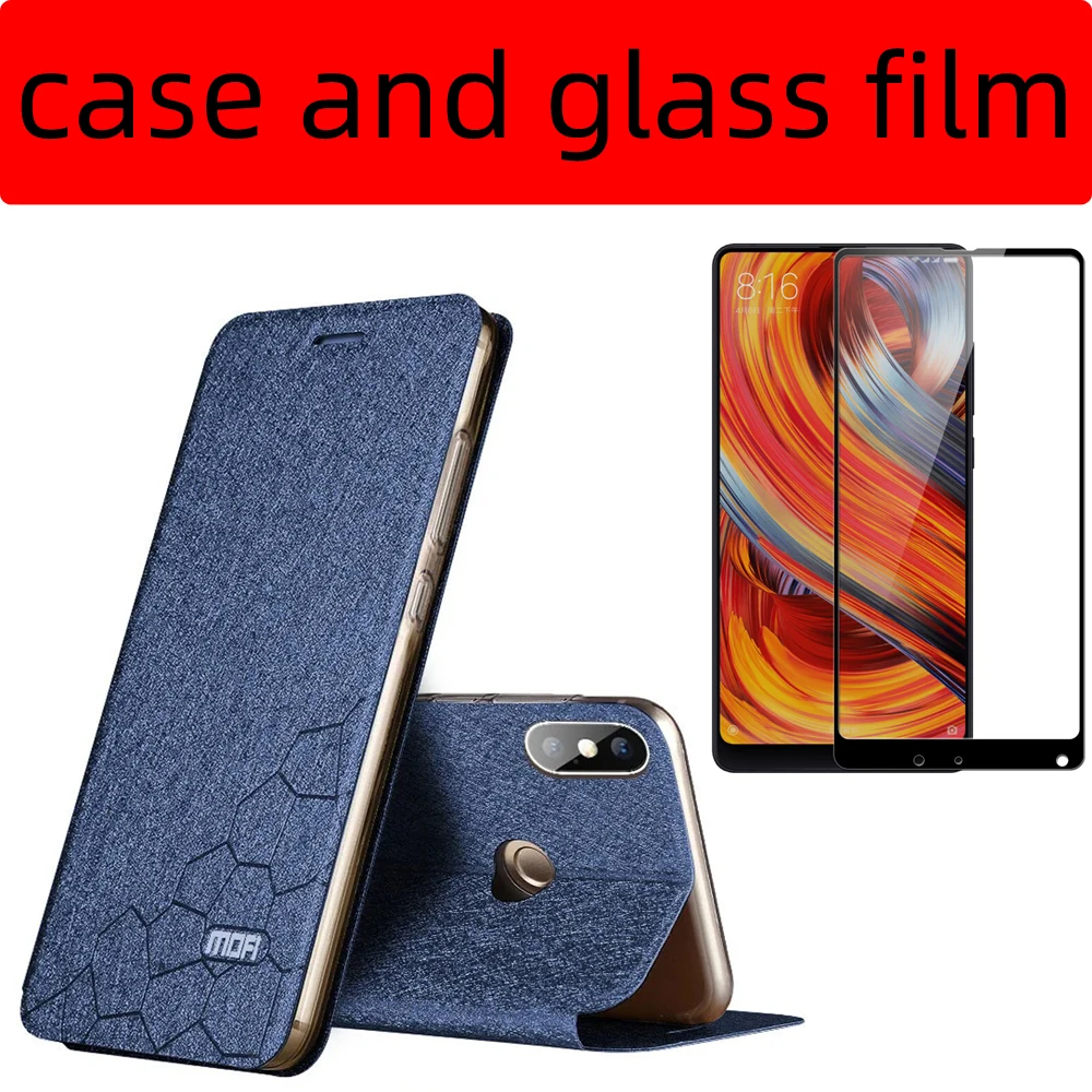 Luxury Leather Flip Case with Glitter