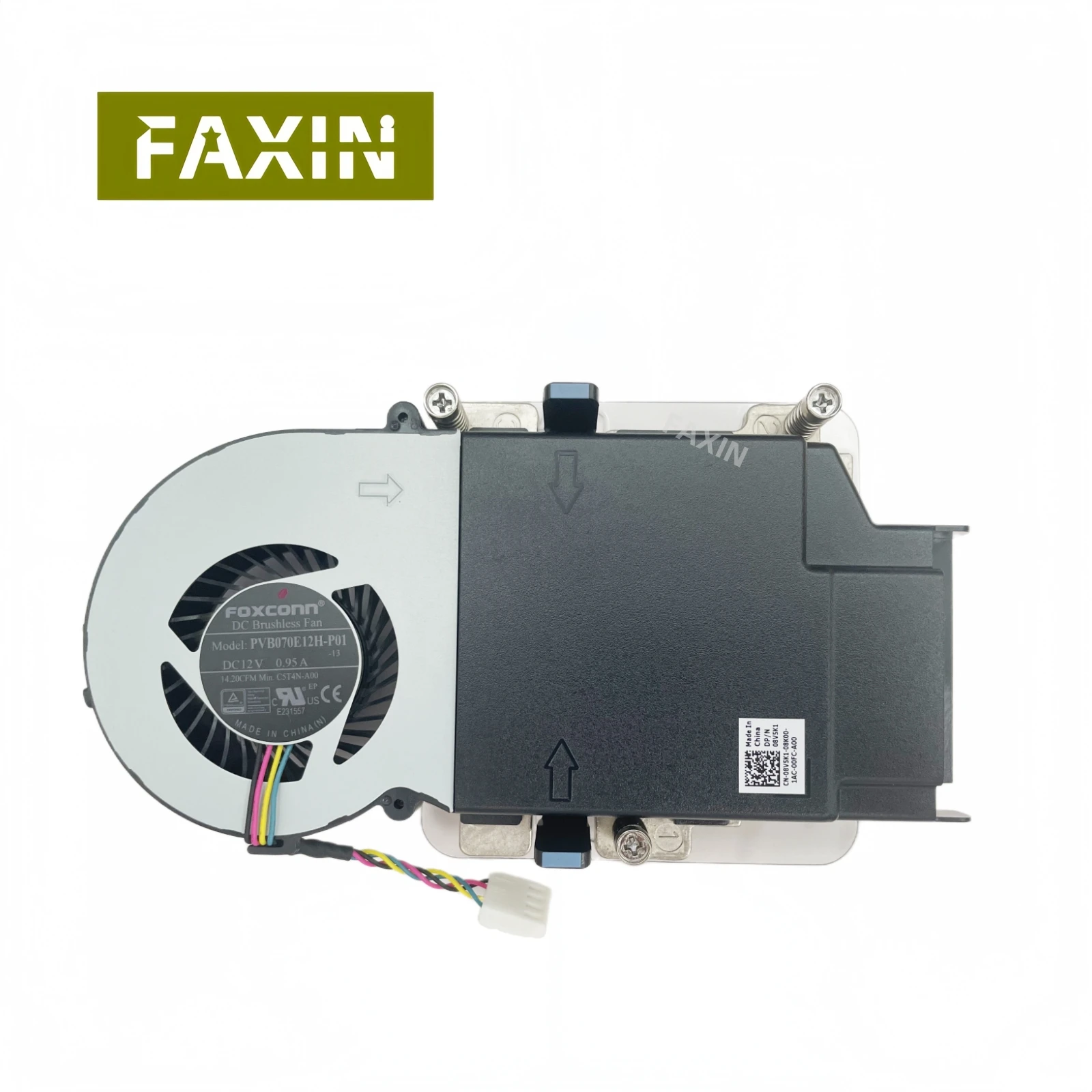 Nuovo originale per Dell Optiplex 3080 5080 7080 MFF CPU ventola dissipatore di calore 5V JV47V 0 JV47V 0 W77JN W77JN 100% testato nave veloce