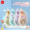 2/5pcs double-sided tape 6M * 6Mm roller tape DIY collage clip art album Office and school supplies stationery 2
