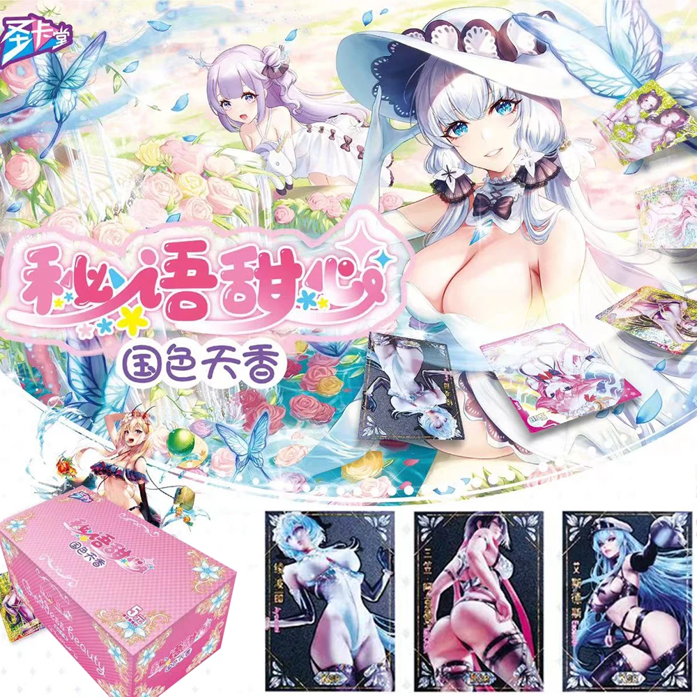 

Harem Goddess Beauty Sexy Bikini Collection Cards for Child Dream Girl Story Dancing Spring Japan Anime Figure Kids Table Toys
