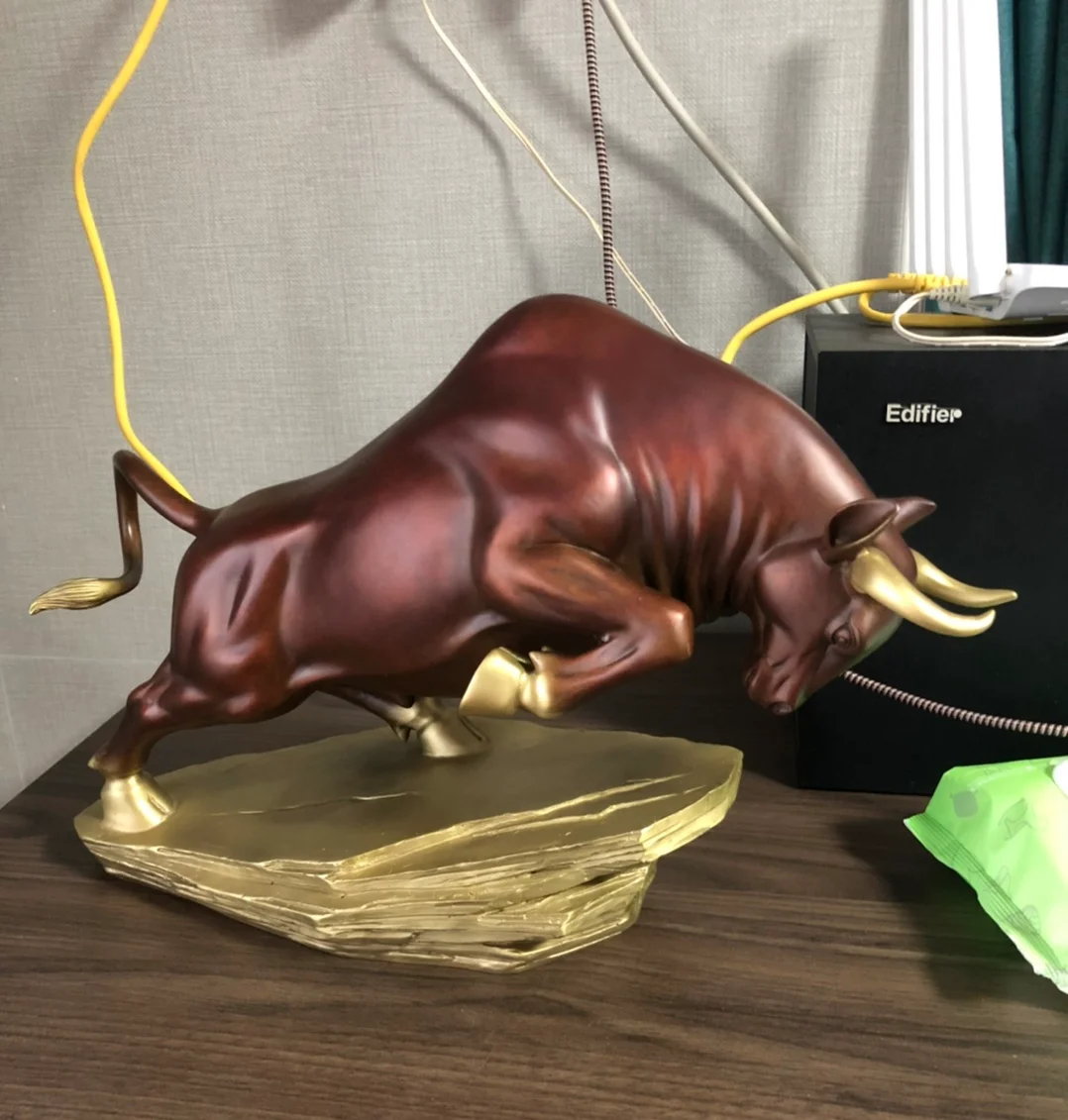 2023 Good Luck Animal Mascot Auspicious Lucky Cock Bronze Ornament