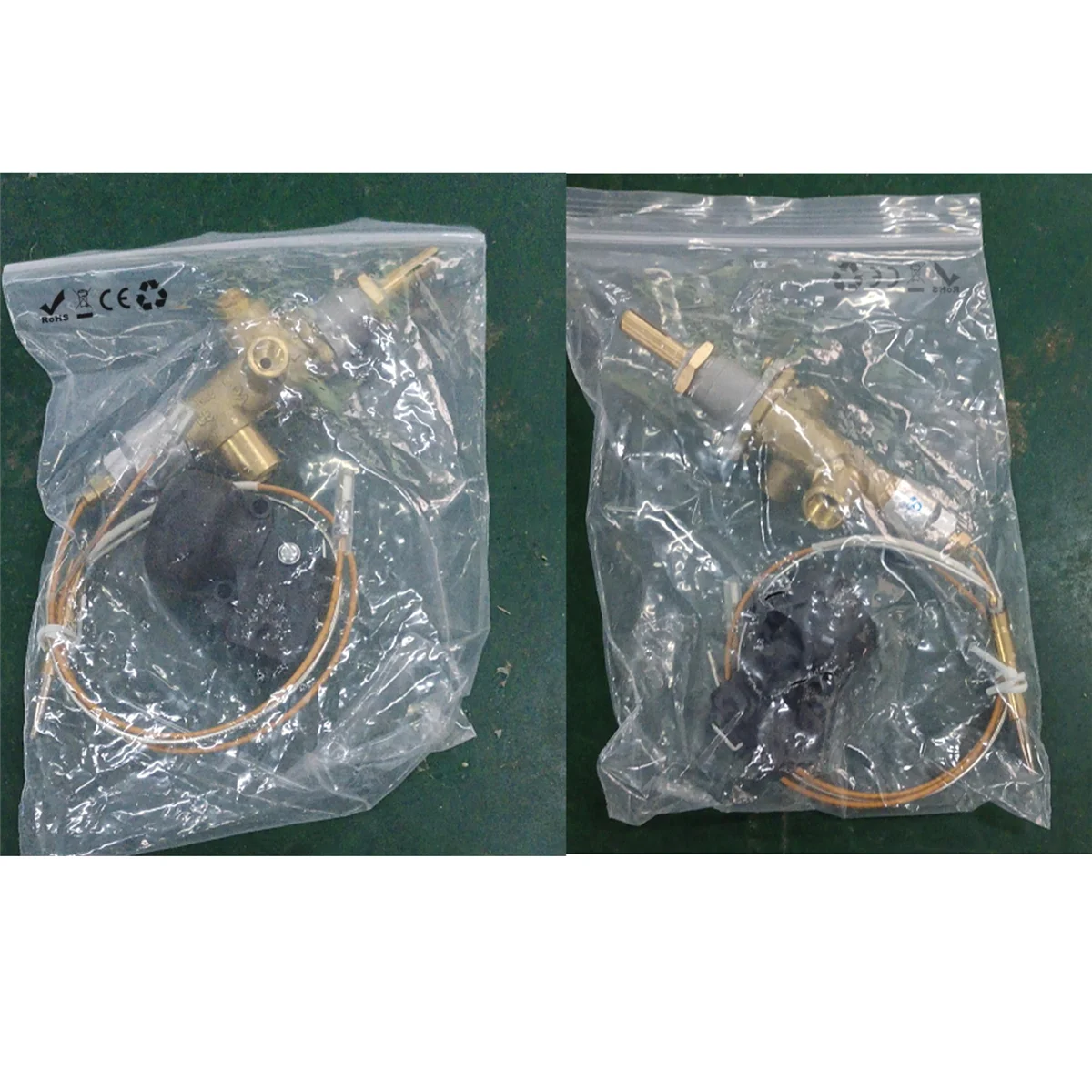 Gas Patio Heater Control Valve Thermocouple Sensor Dump Switch Knob Propane Lpg Fire Pit Control Safety Pilot Port Set DY