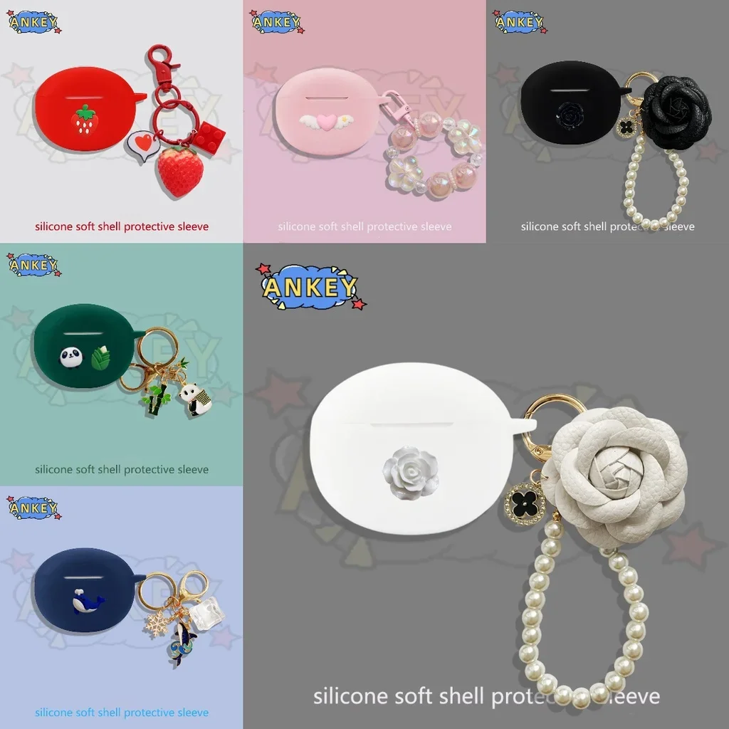 Custodia Per Redmi Buds 4 Active Earphone Cover In Silicone Buds4Active Buds 3 Lite Buds4 Flower Earbuds Cuffie Protettive Morbide