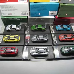 Diecast 1:64 Scale Original Car 911 Model Alloy Metal Collection Vehicle Souvenir Display Toys Ornament Show Decoration Gifts