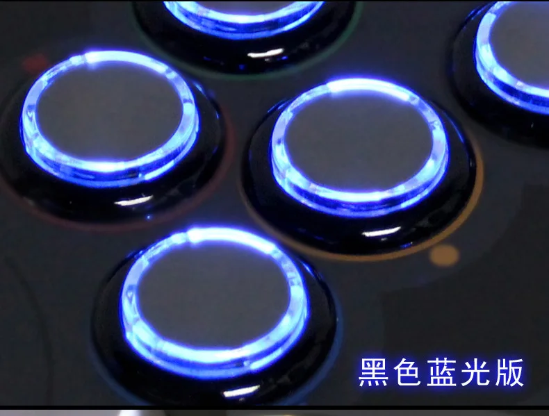 QANBA Boxing Factory Store Light up 24/30mm cassette keys Arcade joystick accessory Buttons