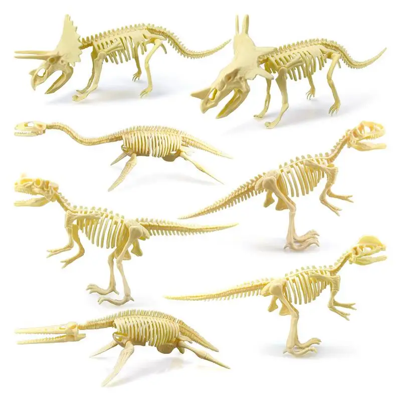 

3D Skeleton Dinosaur Hands Craft Dinosaur Puzzle Skeleton Bone Model Kits To Build For Adults Skeleton Animals STEM Toys For