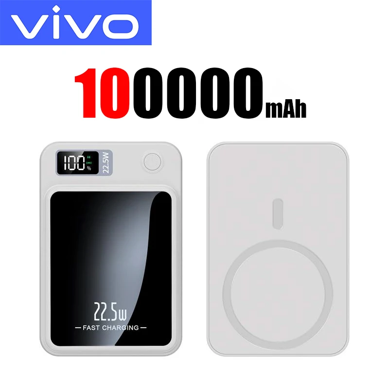 White 100000mAh