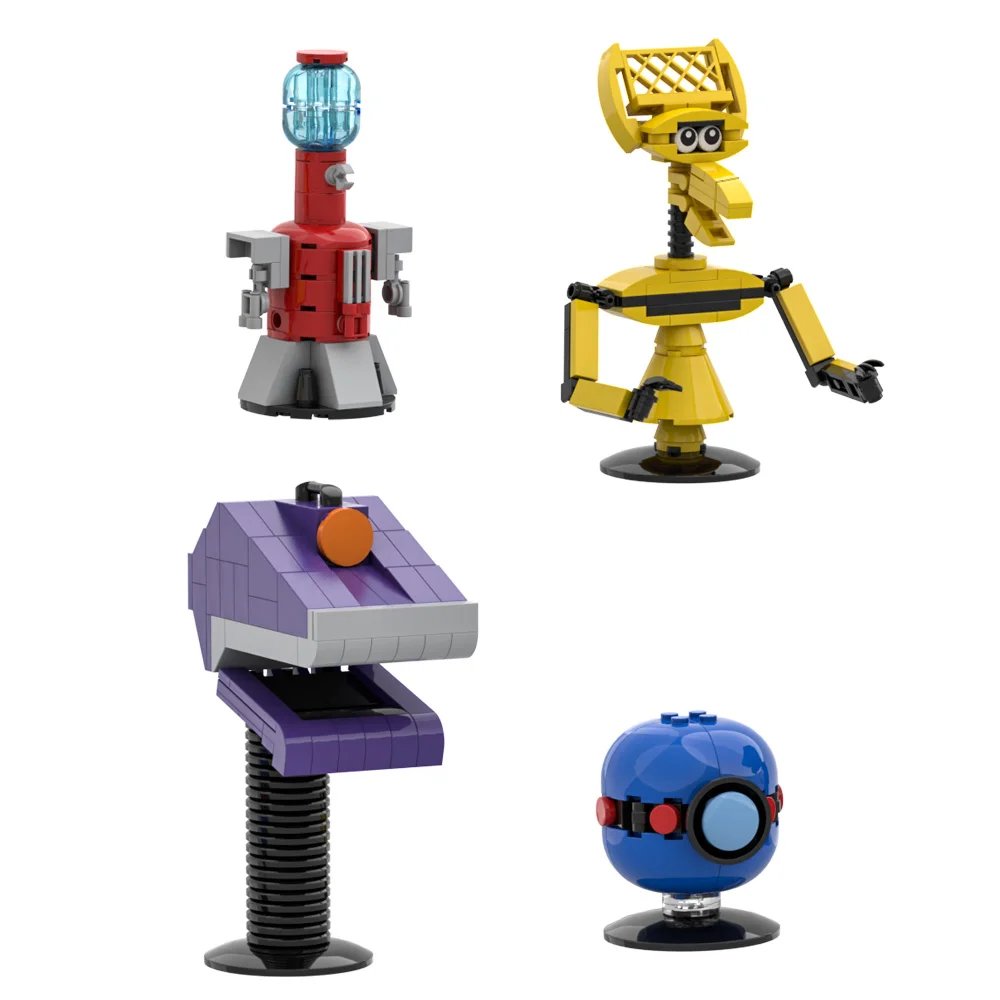 MOC Mystery Science Theater 3000 Modell Bausteine MST3K Drama Film Tom Und Crow Roboter Action Figur Ziegel Spielzeug Erwachsene Geschenk
