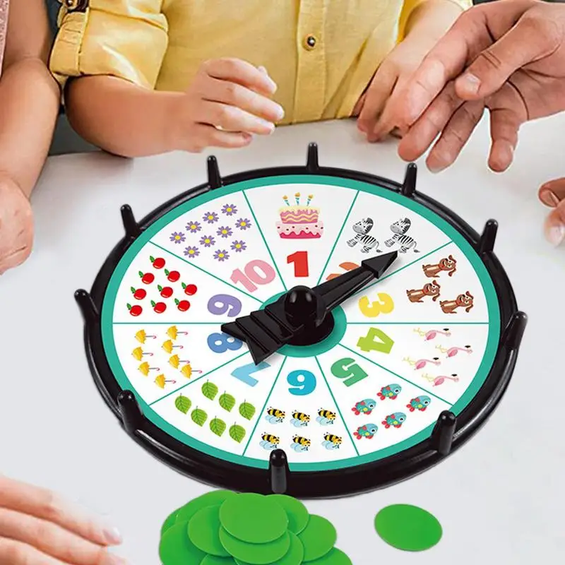 Family Bingo Game Bingo Game Set Counting And Matching Skills Games Fun Family Games Reusable For Develops Children's