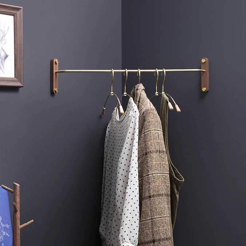 Luxury Home Corner Hanger Minimalist Designer Clothes Rack Coat Decorative Wall Bathroom Creative Entrance Hanger Furniture