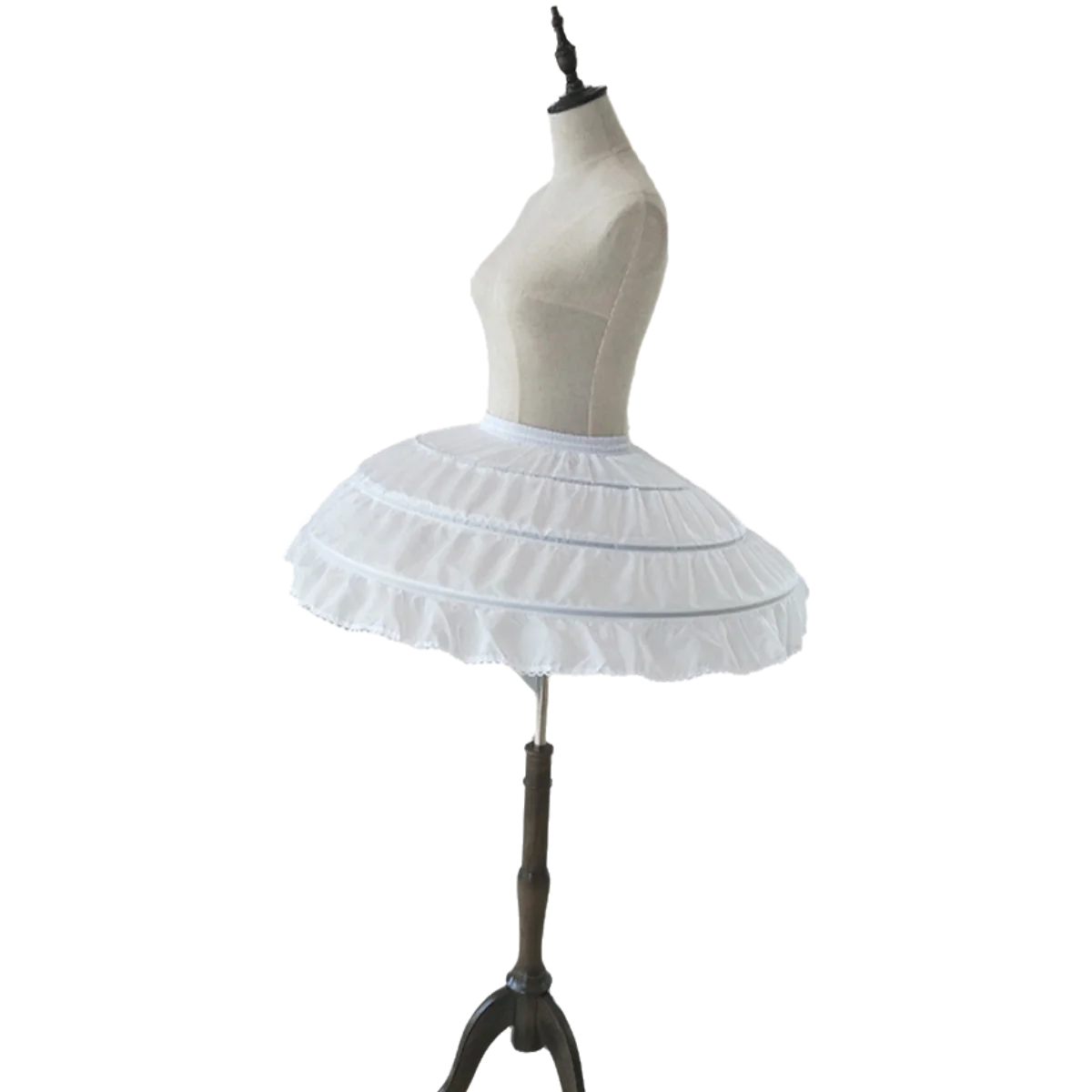 Fluffy Tutu Skirt for Dance and Costume 3 Hoops & Soft Tulle Material Perfect for Ballet Cosplay and Parties"