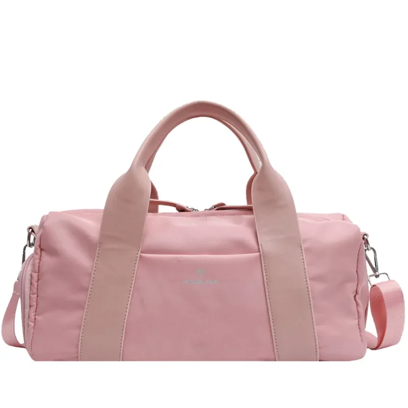 Sports Gym Handbag Women Fitness Swimming Training Bags Female Dance Yoga Mat Bag Outdoor Travel Luggage Pack With Shoes Pocket 3