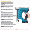 Hormy 1022J Cordless Electric Nailer Stapler Gun Home DIY For Makita 18V Li Battery Profession With Nails Woodworking Power Tool 3