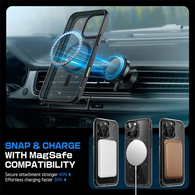 SUPCASE For iPhone 16 Pro Max Case with Camera Control Capture Button UB Mag Slim Shockproof Magnetic MagSafe Phone Case Cover 4