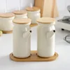 Pepper Mill Tray, Bamboo, Kitchen Tools By Leeseph Trays Serving Tray  Kitchen Items  Pantry Organizer 2