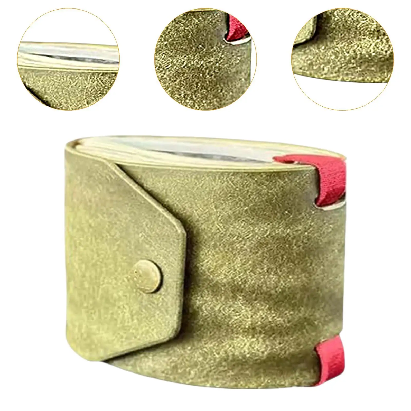 Cash Wrap Wallet with Clasp Multifunction Lightweight Money Holder Organizer Pouch for Traveling Women Festive Business Trip Men