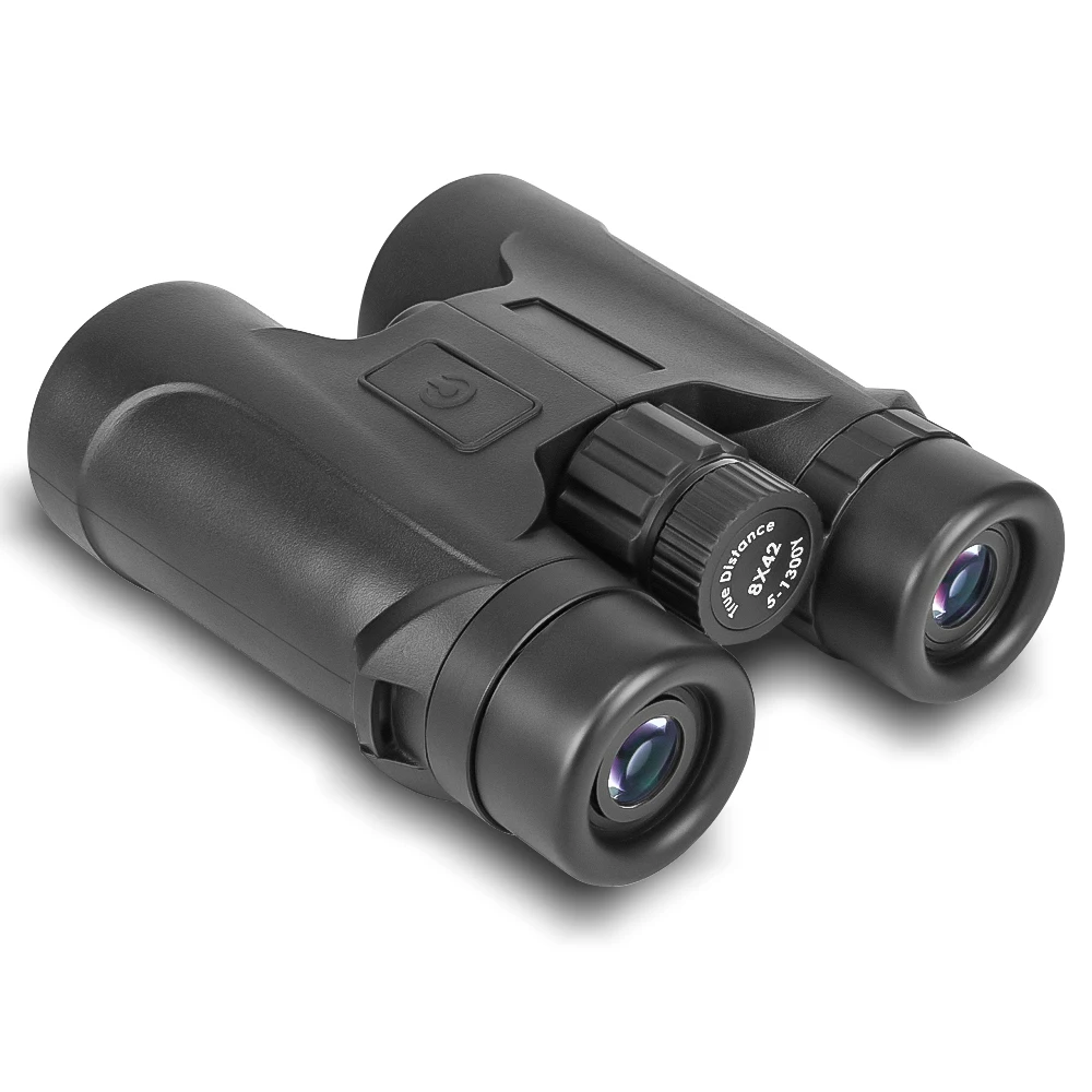 Tactical Hunting 8x42 Rangefinder 1200 Meters Outdoor Ranging Binoculars Telescope Outdoor Distance Measurement IPX5 Waterproof