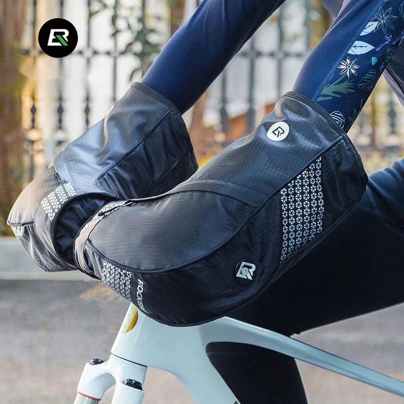 Rock Brothers Winter Mountain Bike Hand Guard Flat Handle Highway handlebar Cover Men's Universal Thickened and Warm_voghion.com