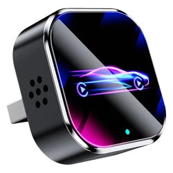 Smart Wireless CarPlay & Android Auto Adapter - Seamless USB Integration for Enhanced In - Car Connectivity (Black)