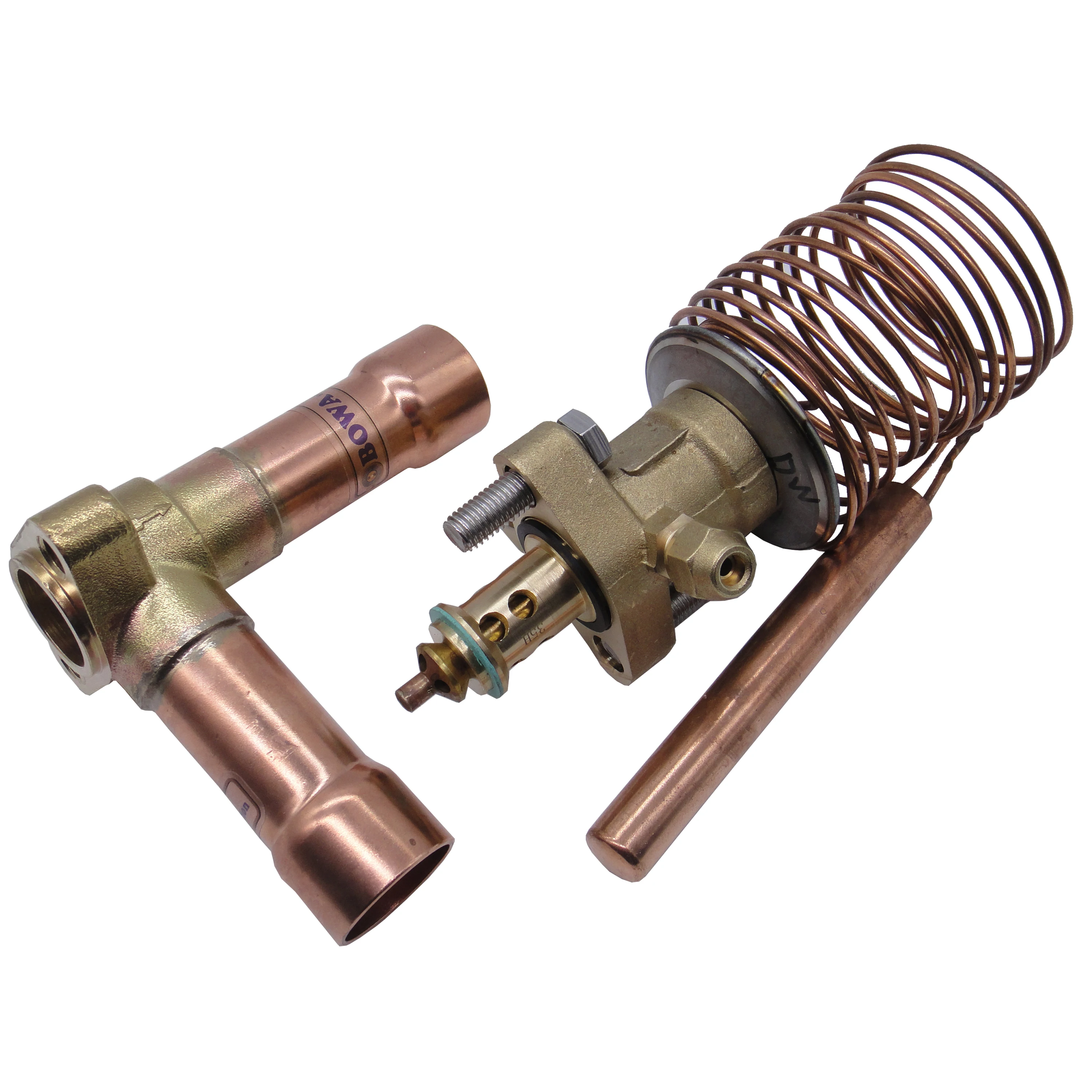 Da 40 A 50 Cv Mlbp R404A Tev Assicurano Che La Velocità Di Flusso Del Gas Nell'Evaporatore Corrisponde Esattamente Alla Velocità Di Evaporazione Del G