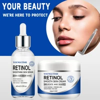 Retinol Cream Serum Combo Set Remove Wrinkle Firming Lifting Whitening Brightening Moisturizing Hyalronic Acid Facial Skin Care 2