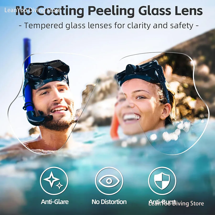 Comfortable Silicone Mirrored Swimming Mask with Camera Mount for GoPro Adult Scuba Diving Goggles Pack In Clear Box snorkeling diving mask diving mask diving goggles