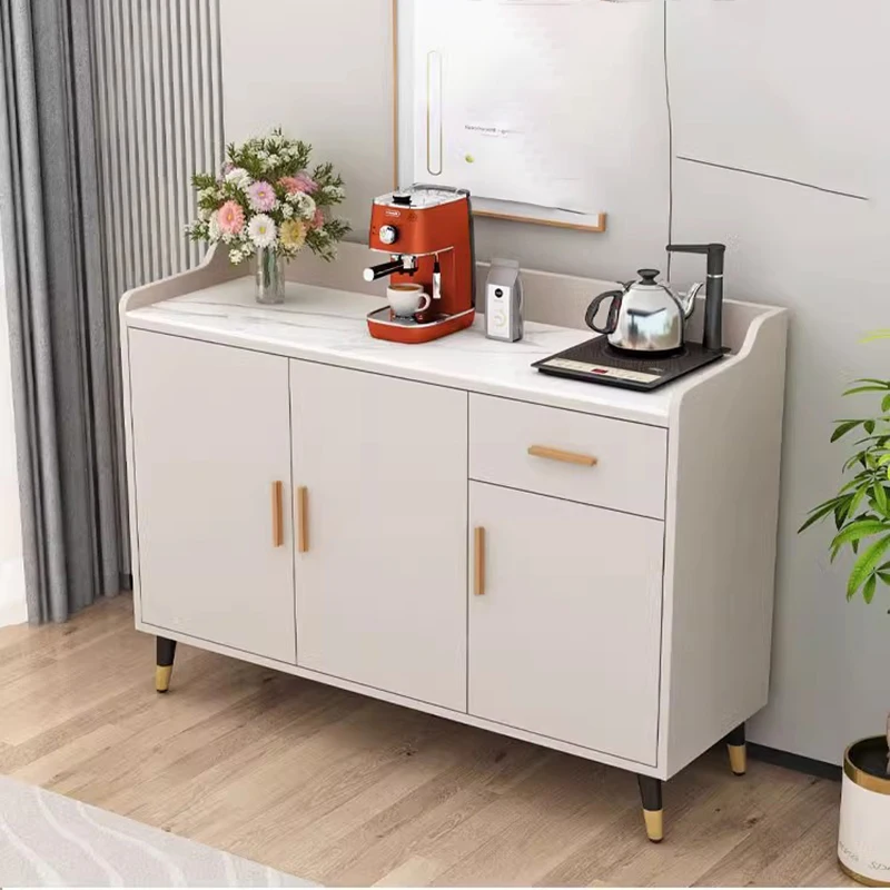 Sideboards Side Board Cabinet Sideboard Auxiliary Table for Kitchen Coffee Corner Cupboard White Furniture Vitrina Bathroom Bar